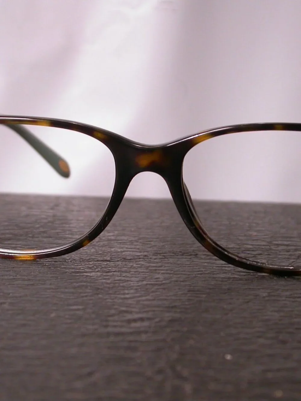 Authentic Tiffany Designer Tortoise Blue Eyeglasses Frames Made in Italy